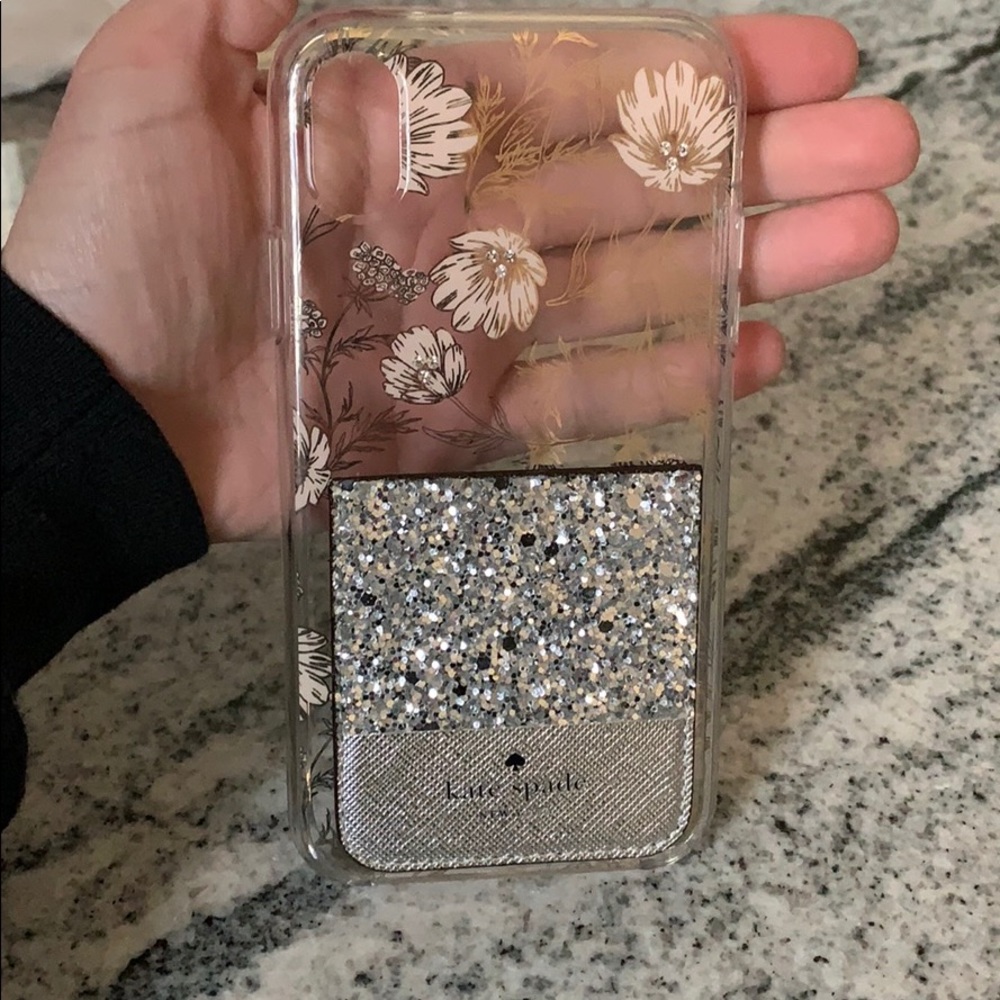 Kate Spade iPhone XR Case & Sticker Pocket